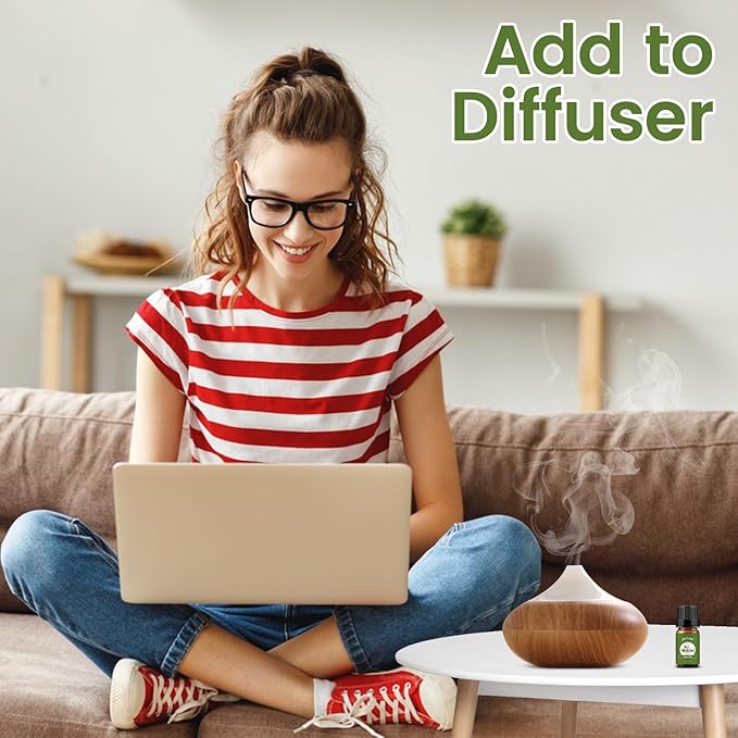 yethious Vanilla Essential Oil for Diffuser & Aromatherapy Perfume Oil Pure Natural Vanilla Essential Oil for Skin - 10ml