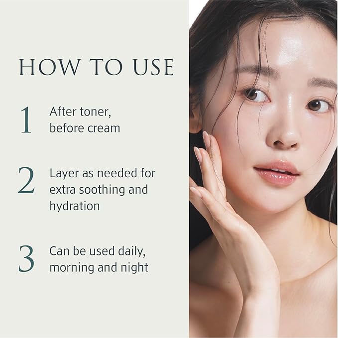 Calming & Comforting Ampoule (1.01 fl oz) – Soothing serum for sensitive and blemish-prone skin with Licorice, Sophora Root Extract & Panthenol, for redness relief and an instant cooling effect