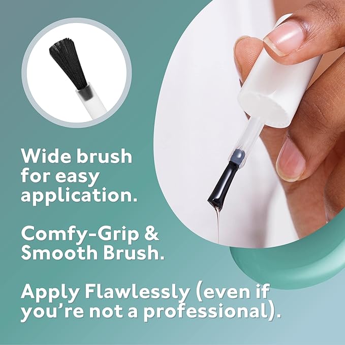 Eternal Green Nail Polish Set for Women (MINDFULNESS) - Light Blue Nail Polish Set for Girls - Long Lasting & Quick White Nail Polish for Home DIY Manicure & Pedicure - Made in USA, 13.5mL (Set of 4)