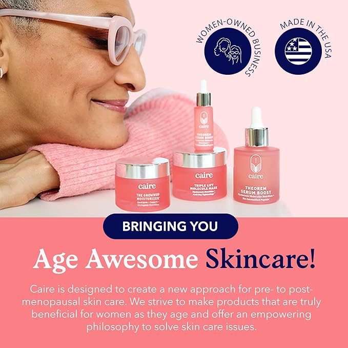 Caire Beauty Anti Aging Hyaluronic Acid Gel Cream Face Lift Molecule Mask, Skin Lift Gel Moisturizer For Face, Neck and Chest -15ml