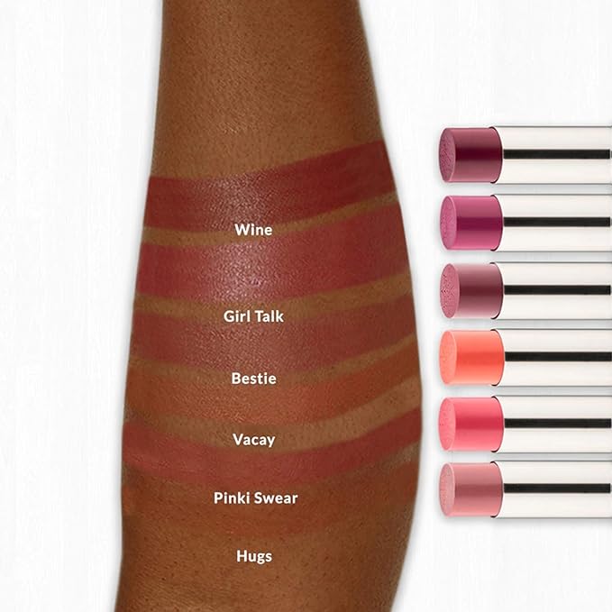 VASANTI Best Balm Forever (BBF) Tinted Lip Balm – (Wine - Deep Plum) – Ultra-Hydrating Lip Care with Nourishing Natural Oils & Butters for Soft, Smooth, Long-Lasting Comfort