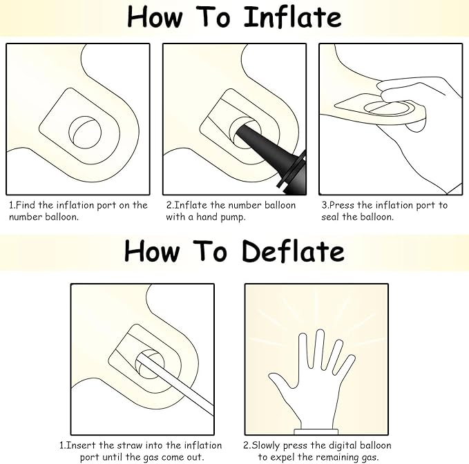 40 Inch Cream Foil Balloon Number 8, Giant Self Inflating Beige Number Balloons 0-9 for Men Women, White Sand 8 Helium Balloons Set for Girls Boys 8th Birthday Anniversary Party Decorations Supplies