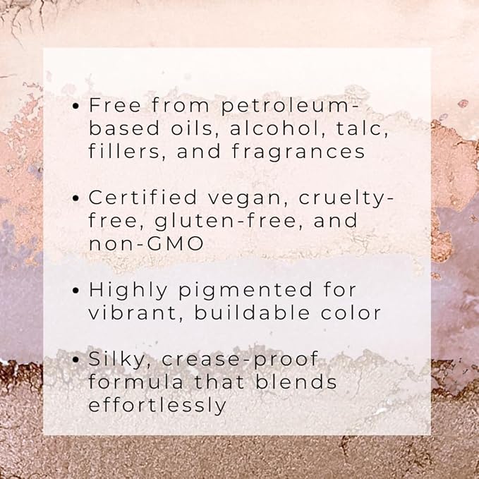 Honeybee Gardens Skinny Dip Eye Shadow Palette, Clean and Bold, 4 Highly Pigmented Colors With Long Lasting Luxe Finish, Vegan, Cruelty-Free, Gluten-Free, and Paraben-Free, Net Wt 1.3g Each