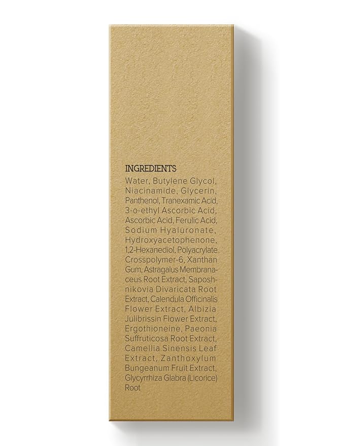 Vitamin C Serum with Niacinamide & Ethyl Ascorbic Acid: Brightening, Moisturizing Face Serum for Dark Spots | Hyperpigmentation & Anti-Aging Treatment | Korean Synergy Formula 1.01oz