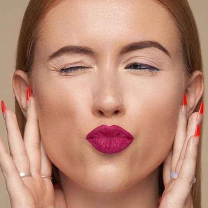 The Lip Bar - Nonstop Liquid Matte Lipstick, Fuchsia - Playmate (AKA Big Gretch) Electric Pink - Long Lasting - Jojoba Oil & Vitamin E - Vegan & Cruelty Free - Makeup - .24 fl oz - 2 Pack