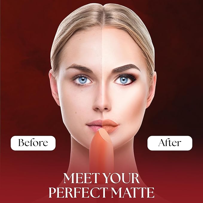 lipstick provides smooth application, long lasting wear non-sticky glides on provides maximum color organic shea butter peachy peach