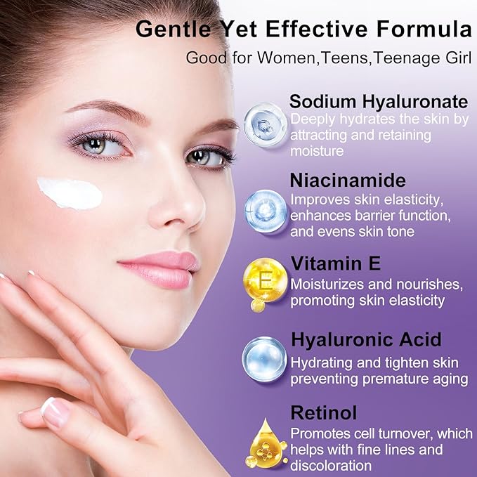 Skin Care Set,Professional Womens Teens Tighten Lift Firm Skincare,Hydrate Anti-Aging Facial Skin Care Routine Kit Travel Gift Set,Birthday Christmas Secret Santa Gifts for Women Teenage Girl Wife Mom