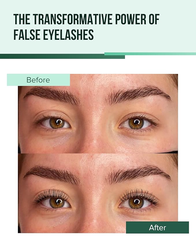 Short Strip Lashes Natural Eyelashes Wispy Lashes Fluffy Mink Lashes C Curl Eye Lashes Soft Small False Eyelashes Demi Wispies Eyelashes 7 Pairs