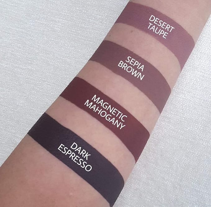 Aromi Grey Beige Matte Liquid Lipstick | Greige, Light Brown Lip Color, Vegan and Cruelty-free, Waterproof and Long-lasting Lipstick, Handmade (Desert Taupe)