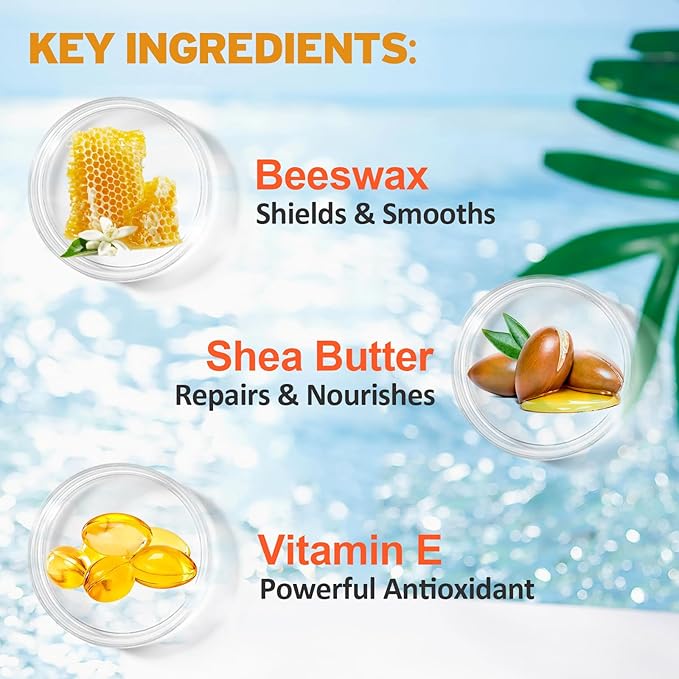 SPF 30 Lip Sunscreen, SPF Lip Balm Bulk 12 Pack, Moisturizing Sunscreen Lip Balm with Vitamin E and Shea Butter, Non-Sticky SPF Lip Gloss for All Skin Tones-Clear