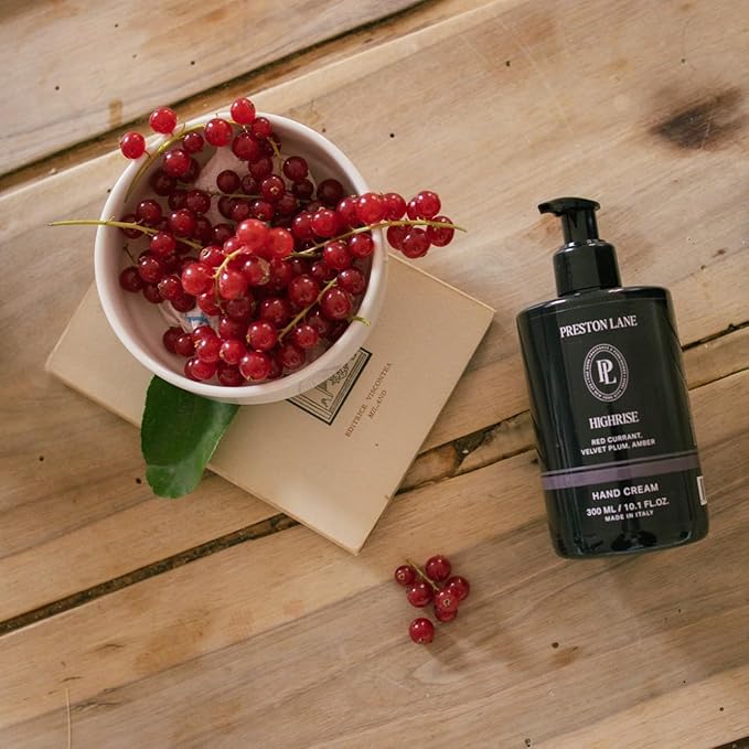 Preston Lane The Hand Cream, Non-Greasy Moisturizer, Nourishing, Essential Oils & Hyaluronic Acid
