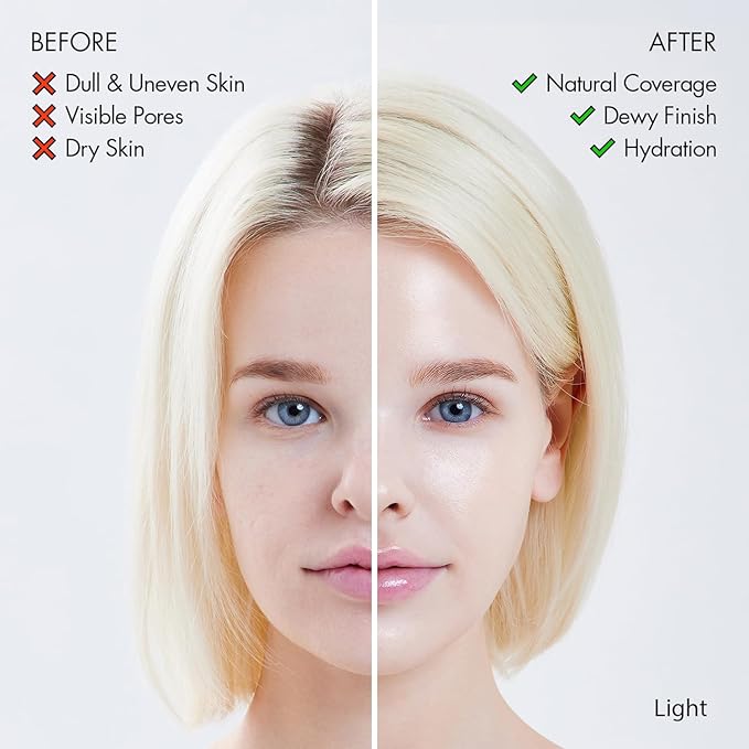 AGE20'S Signature Essence Pact SPF 50+ | Pack of 2 | 21 Light Beige | Cream Foundation, Dewy Finish, Natural Coverage | Korean Cushion Foundation