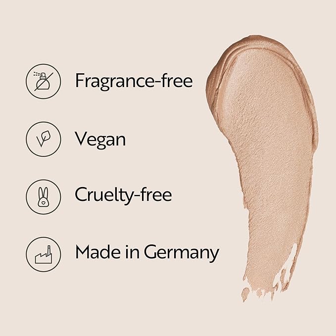 M. Asam MAGIC FINISH Mousse Eyeshadow Angel-Eyes - Eye shadow with champagne finish, intense color with 10 hours hold & no smudging, make-up with hyaluronic acid, caffeine & glycerin, 0.27 Fl Oz