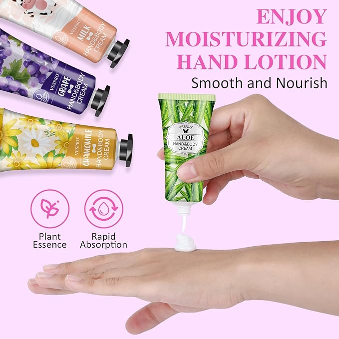 168 Pack Hand Cream Set For Women, Hand Lotion for Bridal Shower Favors, Bridesmaid Gifts, Thank You Gifts, Birthday Gifts, Employee Appreciation Gifts, Hand Lotion Travel Size for Dry Cracked Hands