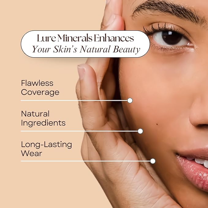 Lure Minerals Bronze warmth All over Face Bronzer (Compare to Bare Minerals) (Warmth) Large 1.oz Jar