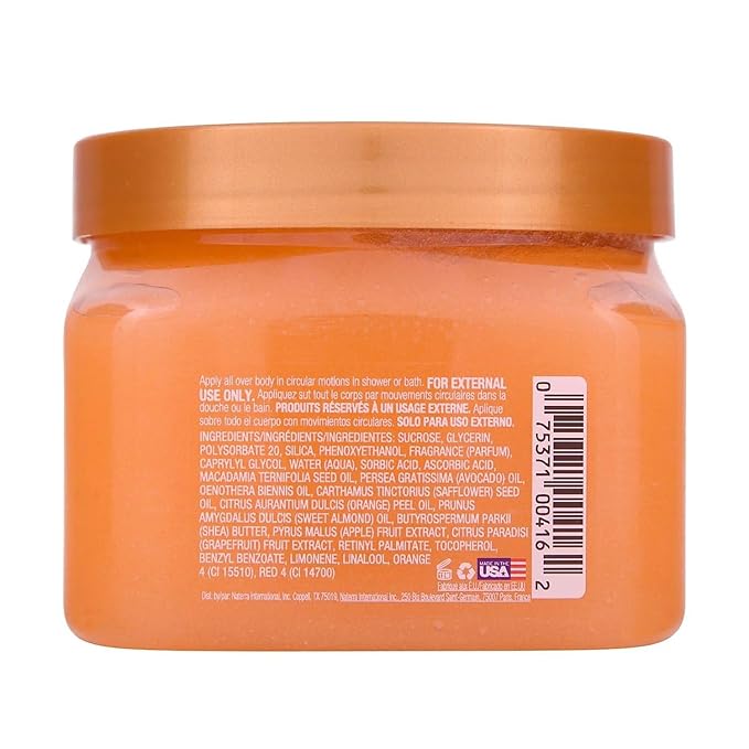 Tree Hut Jelly Bear Shea Sugar Scrub, Exfoliating, Hydrating & Moisturizing Body Scrub with Shea Butter & Nourishing Essential Oils, Smooth & Soften Skin, 18 oz
