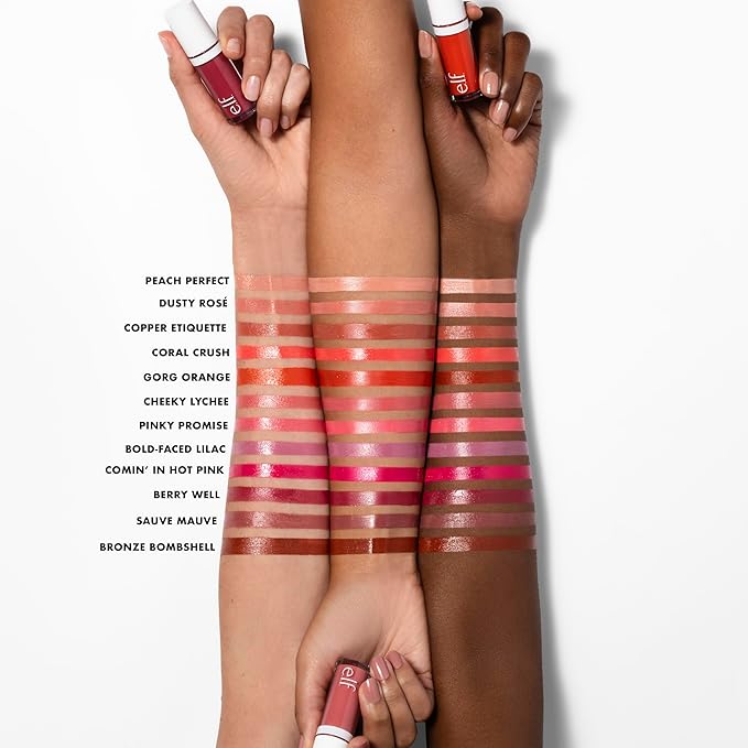 e.l.f. Camo Liquid Blush, Long-lasting Liquid Blush For High-pigment Color, Creates A Soft, Dewy Finish, Vegan & Cruelty-free, Bronze Bombshell