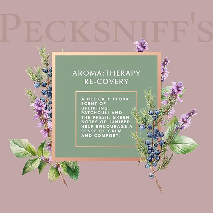 Pecksniff's Aroma:Therapy Re-Covery Duo Caddy, 500 ml/16.9 fl oz Hand Wash and 500 ml/16.9 fl oz Hand & Body Lotion