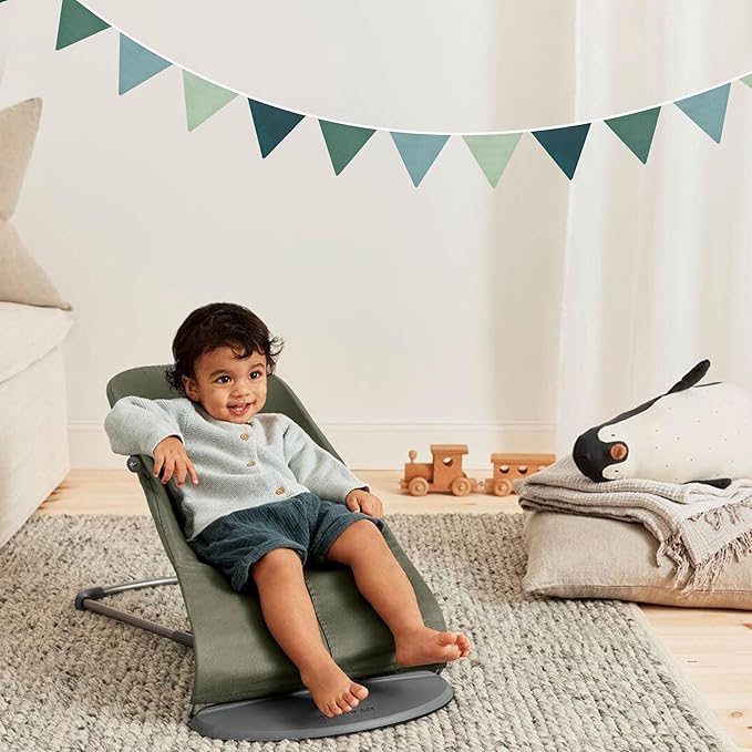 2 Sets of Gradient Dark Green Pennant Banner 24Pcs Nursery Garland Flags Sage Green Fabric Linen Triangle Streamers for Baby Room Decor Kids Jungle Safari Birthday Baby Shower Boho Party Decorations