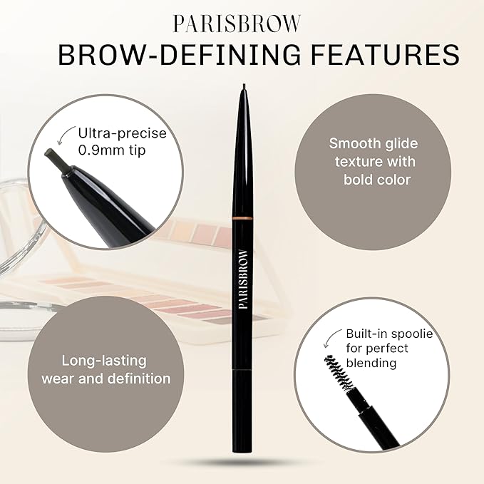 PARISBROW Slim Brow Pencil 05 / Black Eyebrow Eyebrow