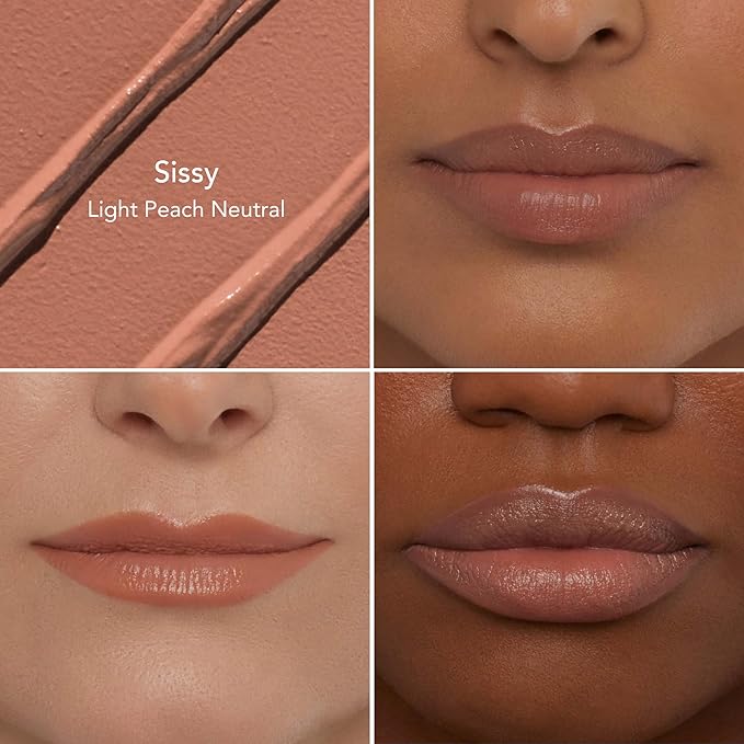 Thrive Causemetics Impact-FULL Smoothing Lipstick, Moisturizing Lip Makeup Essential with Vitamin, Lightweight Creamy Lipstick for Women, Long Lasting, Vegan, Shade Sissy (Light Pink Neutral)