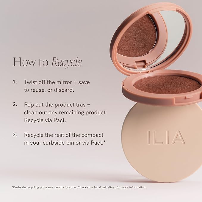 ILIA - Lightshift Cream Highlighter | Non-Comedogenic, Long-Lasting, Vegan, Cruelty-Free | Weightless, Seamless, Silky Highlighter (Arc - Peachy Gold, 0.27 oz | 7.8 g)