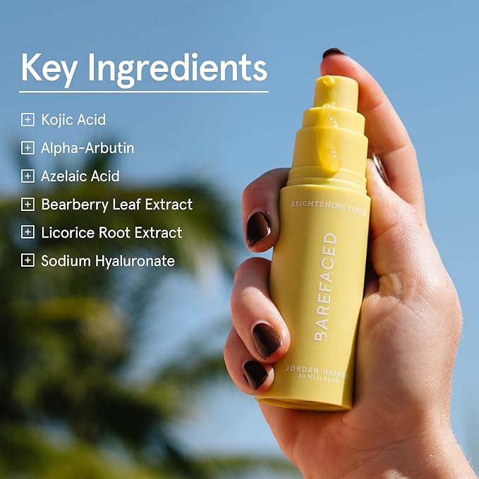 Barefaced Serum Duo - Liquid Gold & Brightening Serum for Hydration & Smoother, More Radiant Skin