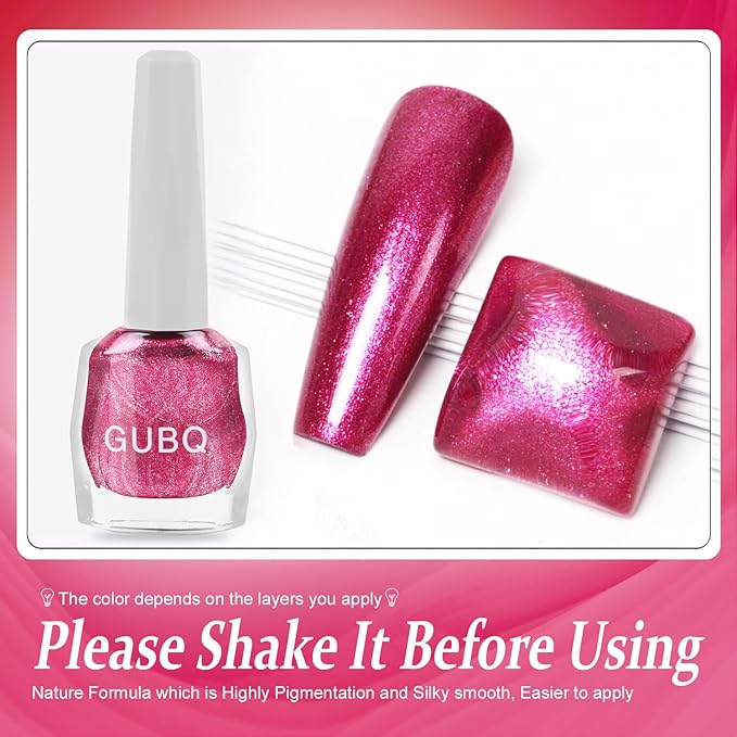 Major Dijit Quick Dry Nail Polish 12ml/0.41fl oz Bright Red Regular Nail Lacquer Fast Drying & Long Lasting Nail Polish Nail Art Effect for Nail Salon