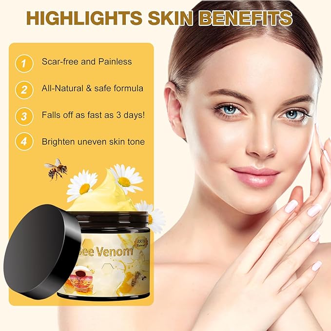 Bee Venom Treatment Cream, 2025 New Professional Bee Venom Repair Cream, For All Body Parts(2 Bottles)