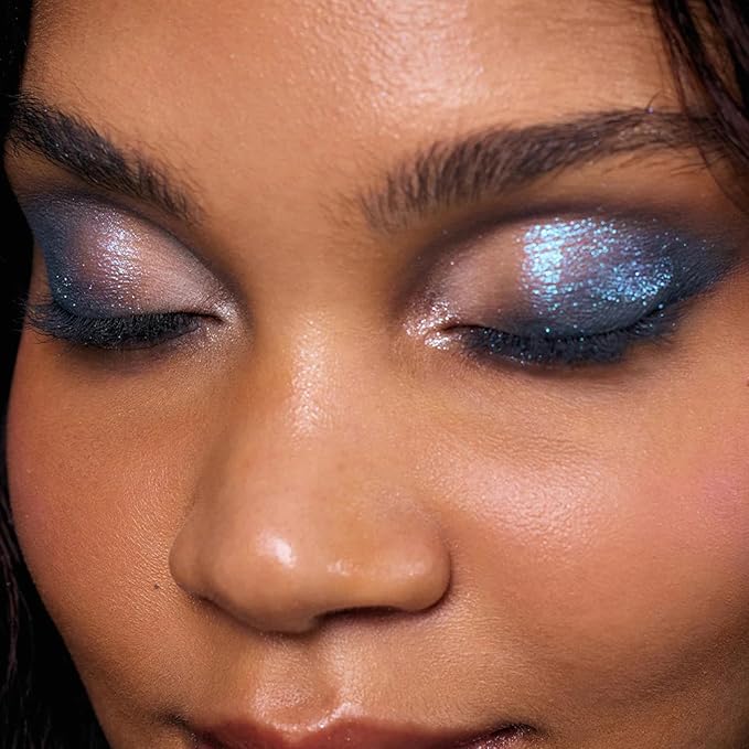 Flower Knows 03 Deep Sea - Sultry Smoke: Capture the mystery of the deep sea with cool, smoky greys and reflective silver glitter—siren eyes in a palette.Paint your lids with the colors of the sea