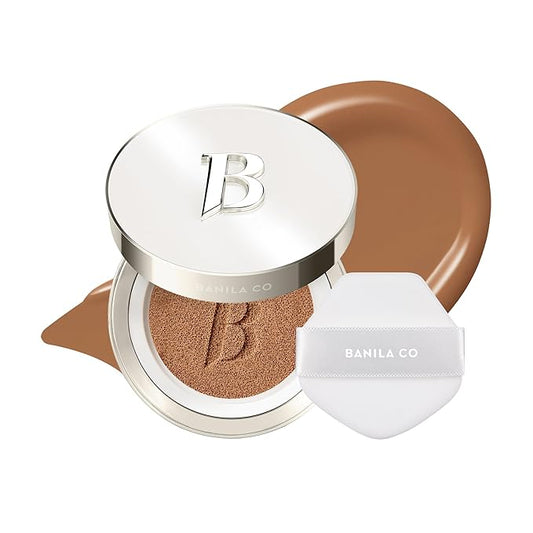 BANILA CO Covericious Ultimate Cover Cushion | Up to 100HR Long-Wear Foundation | 20 Shades for All Skin Tones | Matte & Lightweight Finish | Korean Cushion Foundation (14g / 0.49 oz), 36N TAUPE