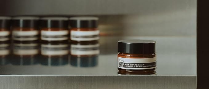 Aesop Parsley Seed Anti-Oxidant Eye Cream for Dry Skin | Vitamins C & E to Gently Nourish Skin | 10mL / 0.3 oz