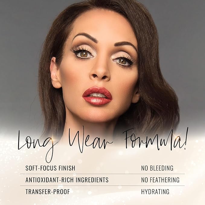 Runway Rogue Try Me x 3 Mini Long Wear Limited Edition Liquid Lipstick Set, Sunset Trio (‘Soft Light’, ‘Day Rate’, ‘Film Noir’)