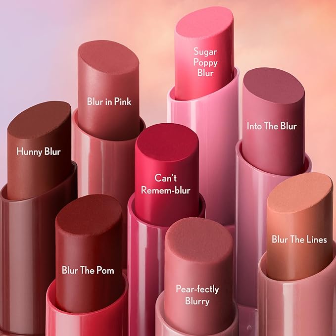 COVERGIRL Clean Fresh Yummy Blur Lipstick, Blurring Effect, Matte Lip Color, Sweet Pomergranate Flavored, Vegan Formula - 240 Blur the Lines (Light Rosy Beige)
