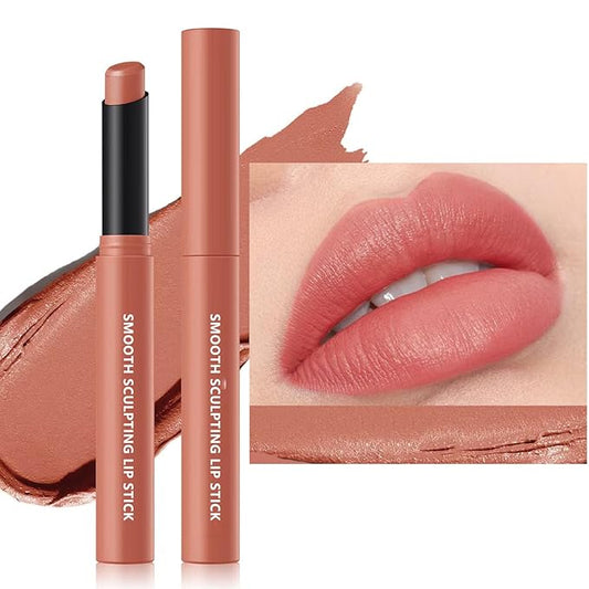 Matte Lipstick For Women Girls 24Hr Wear Waterproof Long Lasting Hypoallergenic Lipsticks - Lightweight Non-Drying, Fade-Resistant Formula 12 Trendy Colors for Daily Use Vegan & Cruelty-Free 05