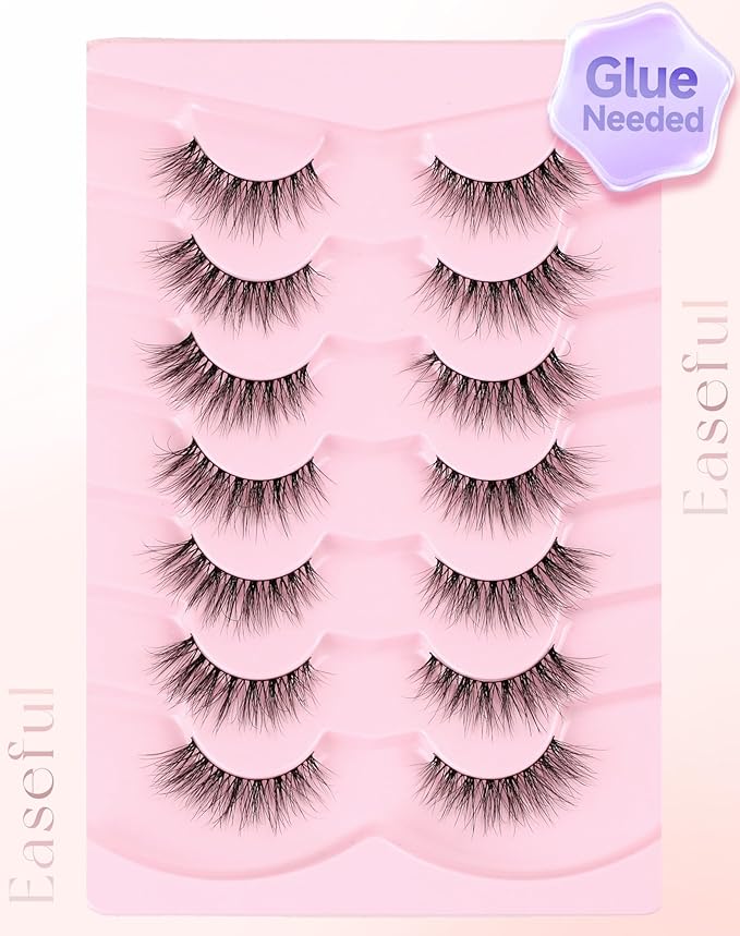 Wispy Natural Eyelashes Strip False Eyelashes Natural Look Fake Lashes Wispy-02
