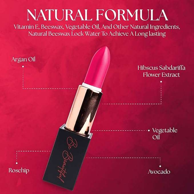 lipstick provides smooth moisturizing application creamy on my lips hydrating long lasting wear non-sticky glides on provides maximum color organic shea butter-valentine