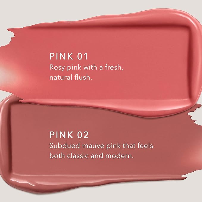 No Makeup Makeup Crème Classic Lipstick, Foolproof Sheer-to-Bold Formula Delivers Long-Lasting Hydration and Buildable Color, Lightweight Satin Finish, Made with Skin-Loving Ingredients, Pink 01