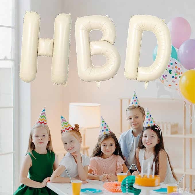 40 Inch Letter Balloons E, Big Custom A-Z Alphabet Foil Name Balloon Cream White, Self Inflating Beige Customize Helium Balloon Letters E for Women Girls Birthday Bride Baby Shower Party Decorations