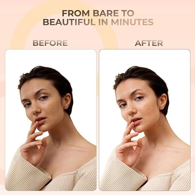 Fair Shade 1 Foundation (5g Sample Size Jar) Matte Mineral Makeup Loose Powder Foundation – Full Coverage, Natural Finish, Noncomedogenic, SPF 30