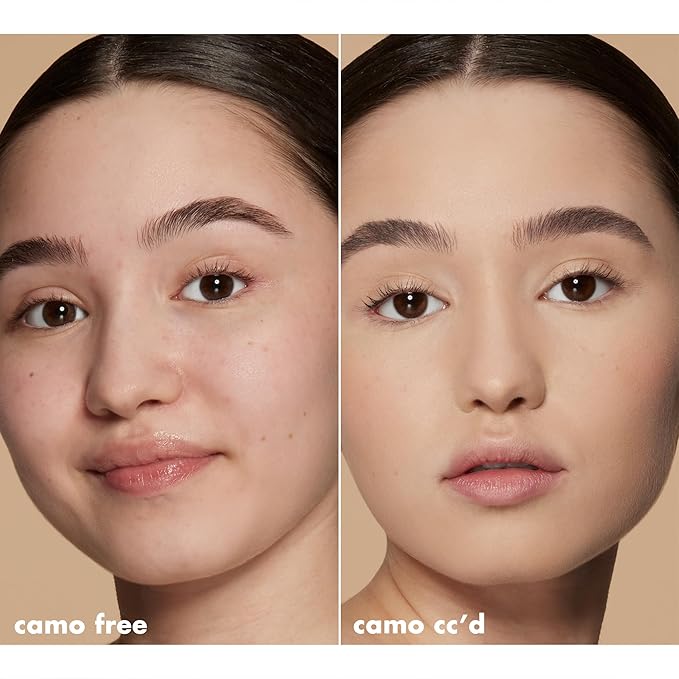 e.l.f. Camo CC Cream, SPF 30 Color-Correcting Medium-To-Full Coverage Face Foundation, Delivers An Airbrushed Finish, Vegan & Cruelty-Free, Tan 400 W