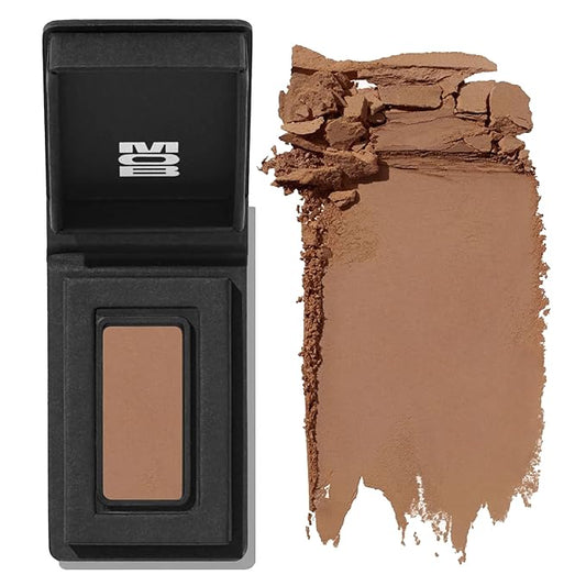 MOB Beauty Eyeshadow M170 Matte Soft Neutral Brown – Mid-Tone Everyday Neutral Shade for Wash or Crease, Talc-Free Vegan Cruelty-Free Skincare Infused Long Wear Sustainable Refillable Compact