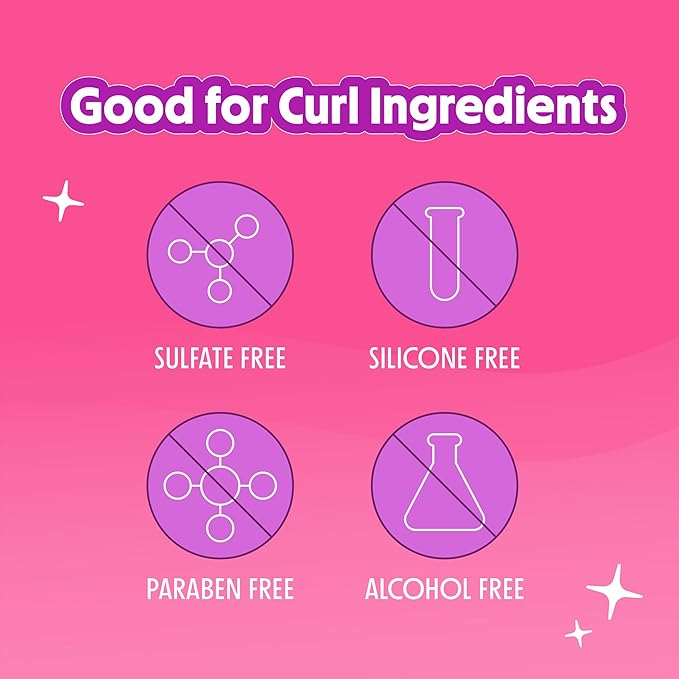 Not Your Mother's Curl Talk Defining Cream, Frizz Control Styling Gel, & Curl Activating Mousse (3-Pack) - 9.7 oz Each - Maximize Definition & Control Frizz - For All Curly Hair Types