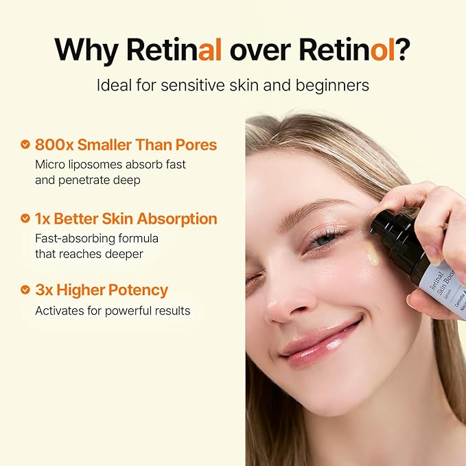 MEDITHERAPY Retinal Skin Booster Serum – Beginner-Friendly, Anti-Aging, Non-Irritating Retinol for Face and Body – Pore Minimizer, Wrinkle Treatment – Korean Skin Care, 5.07 Fl. Oz Large Size