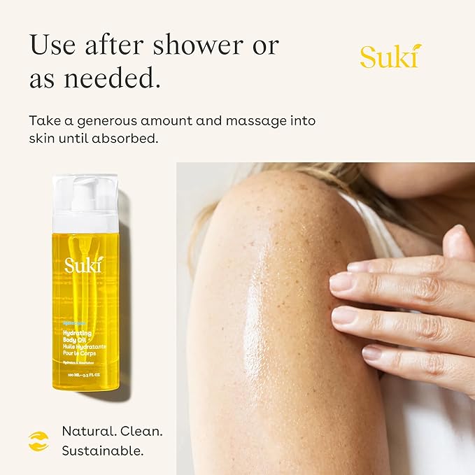 Suki Skincare Hydrating Body Oil, 4 Ounces