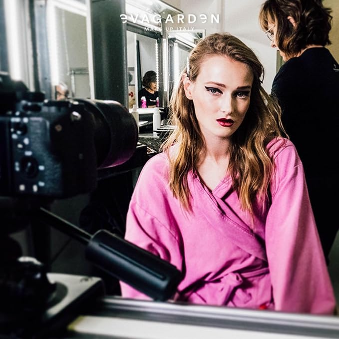 EVAGARDEN Pleasure Lipstick - Moisturizes and Nourishes - Protects with SPF - Soft Application Spreads Easily and Provides Smoothness - Gives Volume Effect and Bright Color - 664 Rose Wine - 0.1 oz