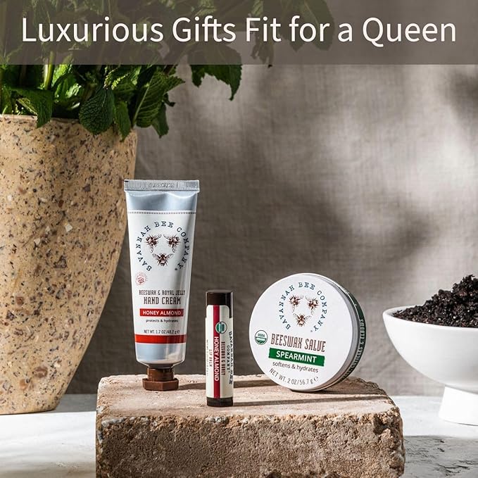 Savannah Bee Company Beeswax Hand Cream - Hand Moisturizer Repair Cream