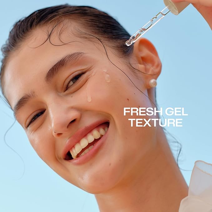 LUMENE Nordic Hydra Aqua Serum | Intense Hydration for Lasting Dewy Skin | With Arctic Spring Water, Hyaluronic Acid & Nordic Red Algae | Lightweight & Hydrating | Vegan | 30 ml