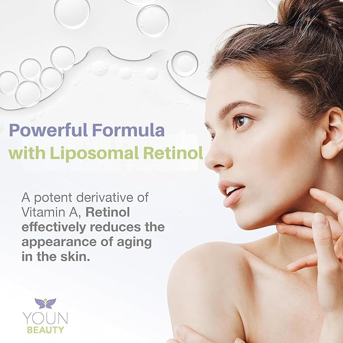 YOUN Beauty Retinol Night Cream Moisturizer for Face by Holistic Dr. Anthony Youn – Paraben-Free Face Moisturizer with Vitamin B5 & E, Hyaluronic Acid, and Green Tea for Skin Renewal, 50ml