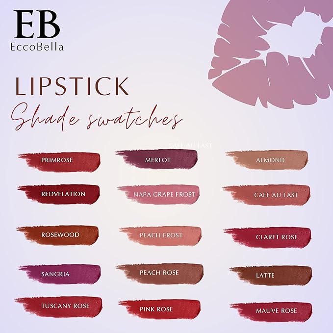 Ecco Bella Natural Moisturizing Lipstick (Sangria)